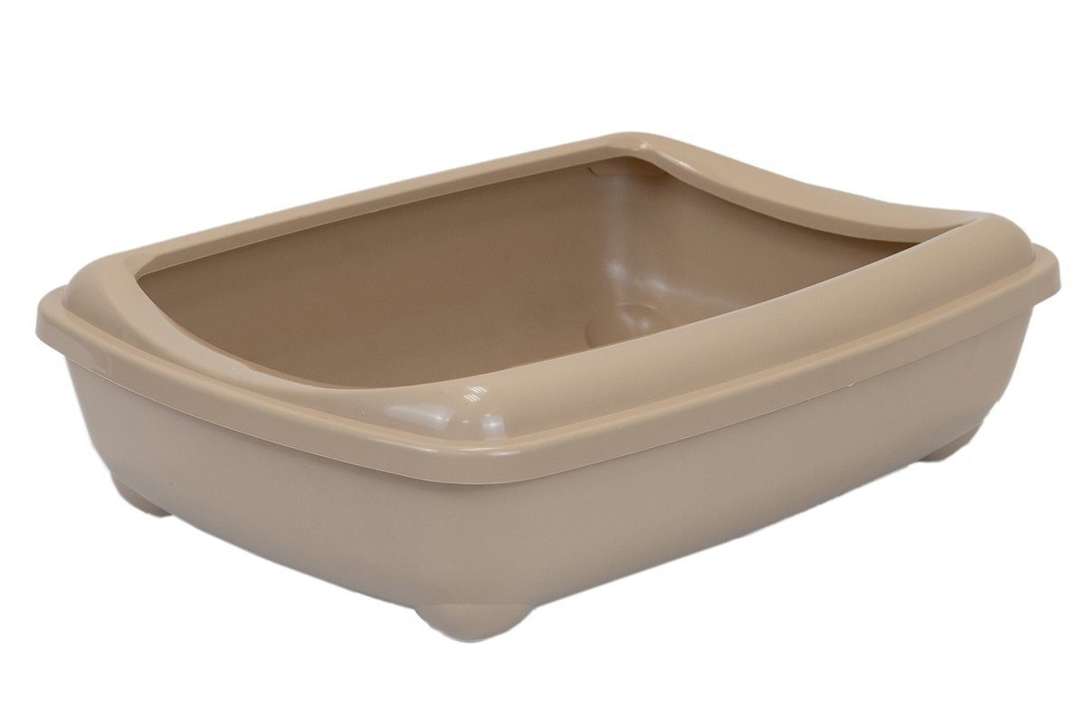 Туалет Zoo-M (50х38х13см) Большой, Глубокий для Кошек