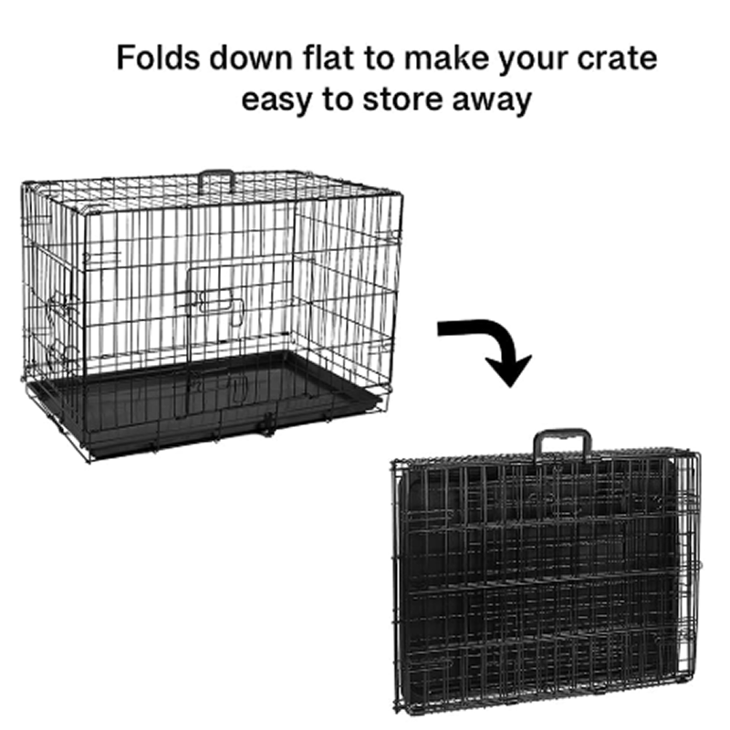 Клетка TopPet-1 (47x30x36) с Дверцей черная для животных