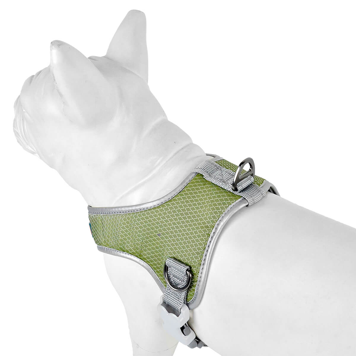 Шлейка MidePet "Odyssey" - S (шея 31-50, грудь 43-56 см) зеленая