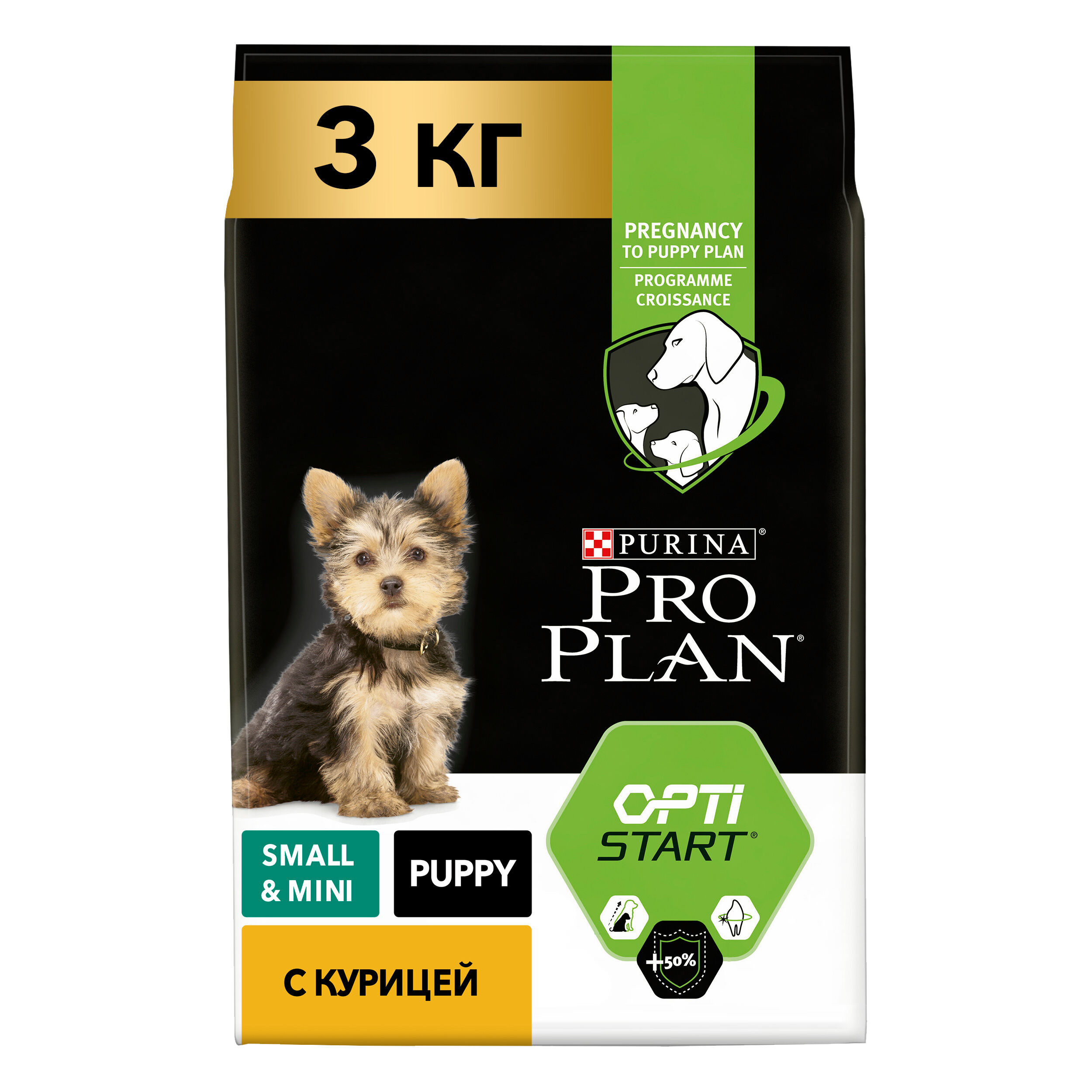 ProPlan 3кг для Щенков Мелких пород с Курицей