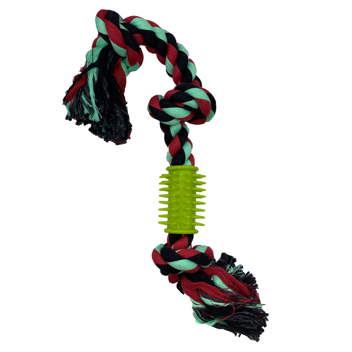 Веревка Nunbell 3 узла кольцо с шипами 40см, d2,2см