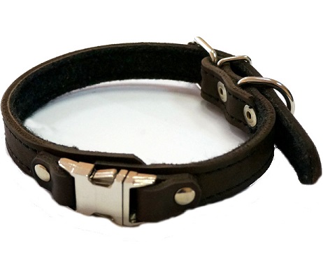 Ошейник FAST LINE 35мм*60см быстросъемный Коричневый