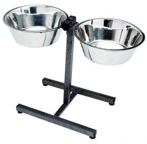 Комплект Дарэлл подставка напольная + 2 миски 1.8л