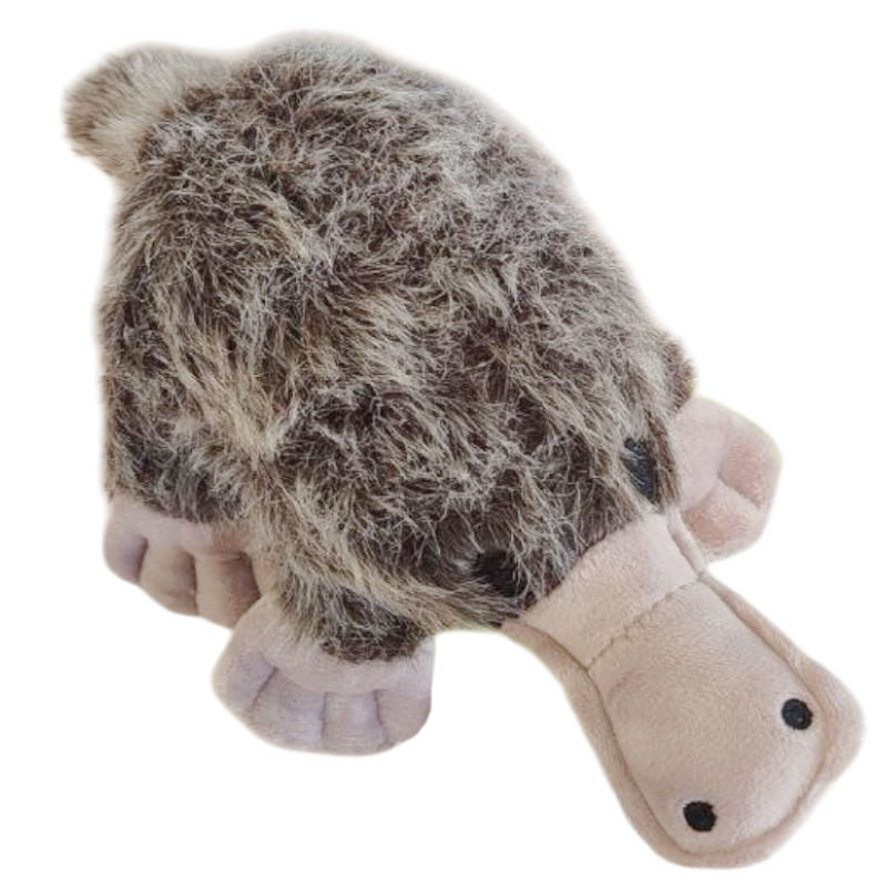 Игрушка Nunbell Утконос 26 см, плюшевая с пищалкой