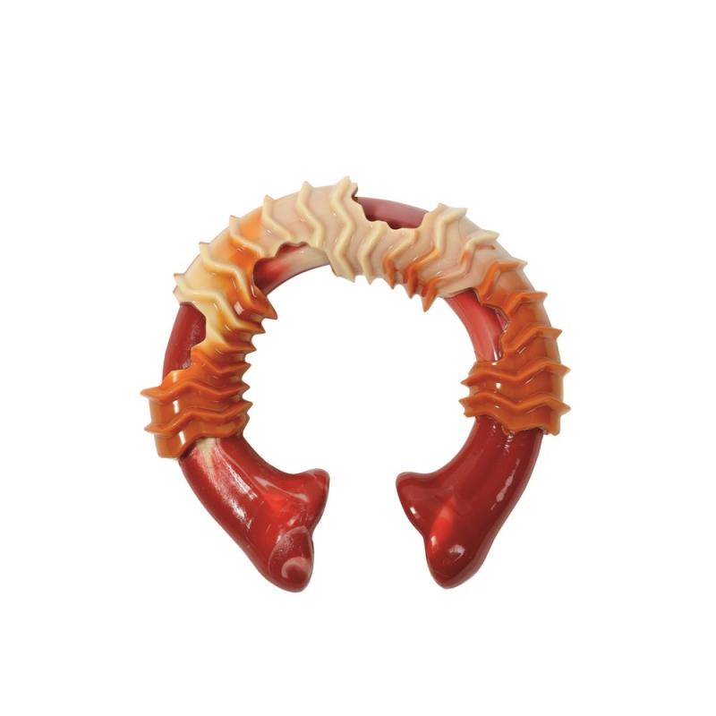 Игрушка M-pets Carnivore Кость Круглая, вкус бекона 14x13,7x4,1см для Собак