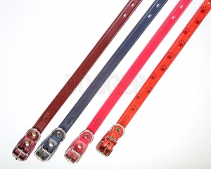 Ошейник 20 Щенячий Тиснение Цветной О 20 01 00 Ц