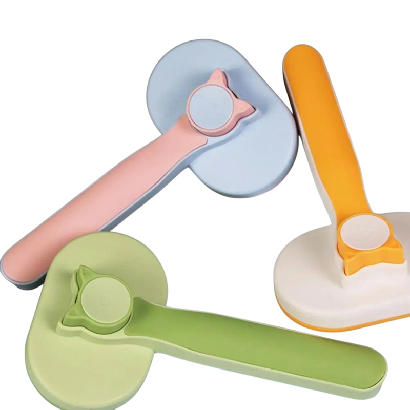 Пуходерка TopPet Kitty с самоочисткой, овальная 10 см