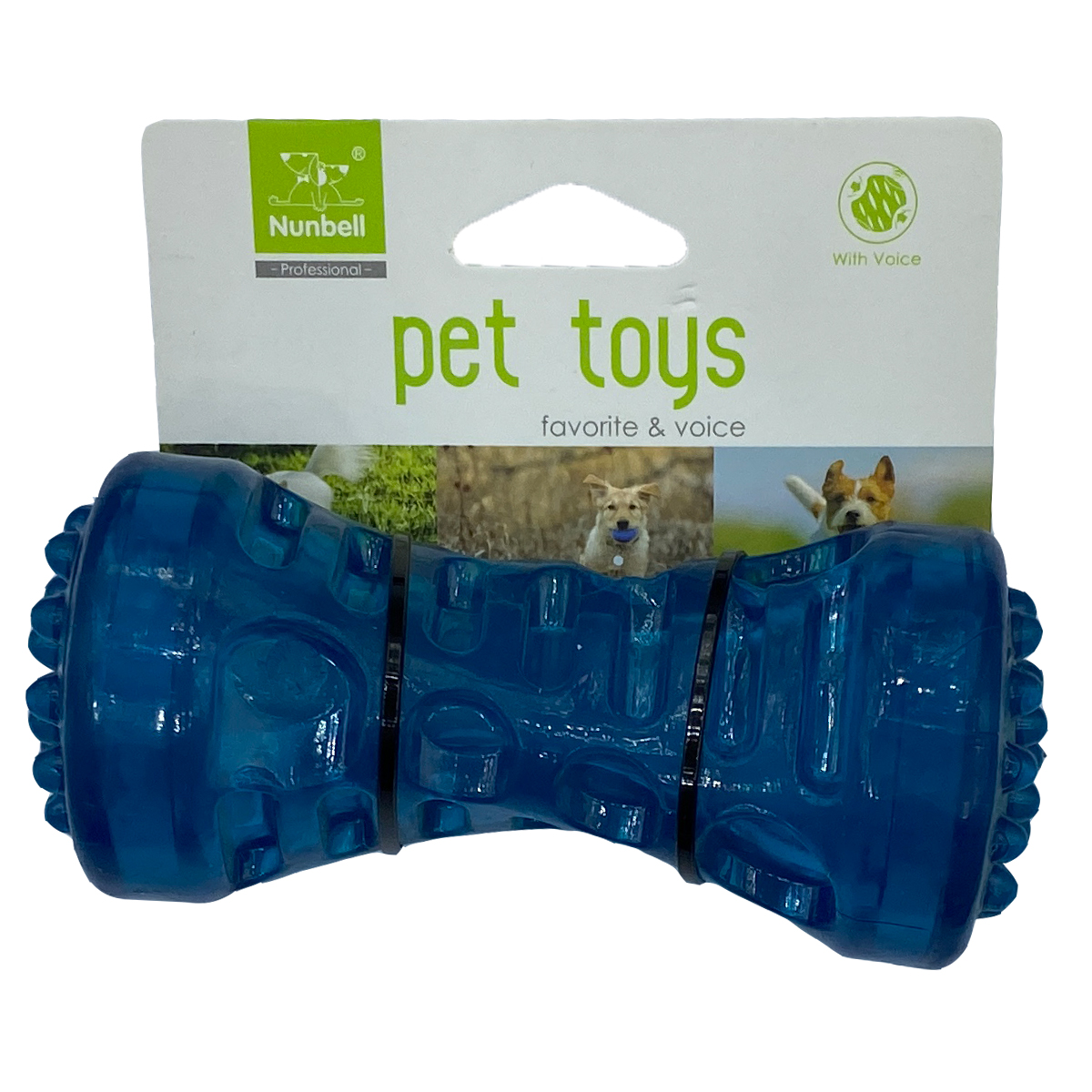 Игрушка Nunbell Гантель 12см, термопластическая резина