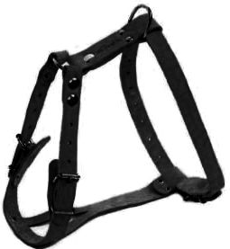 Шлейка Аркон К 20мм*45-64см (Фр.Бульдог, Коккер) Черная