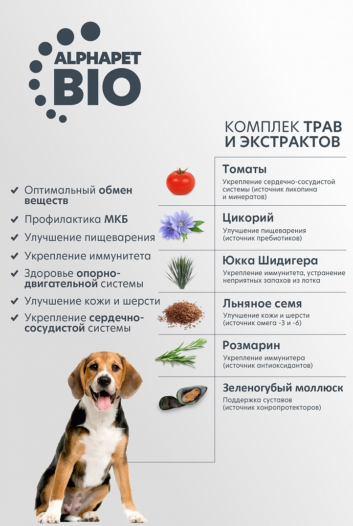 AlphaPet WOW 7кг для Собак Средних пород с Говядиной и сердцем