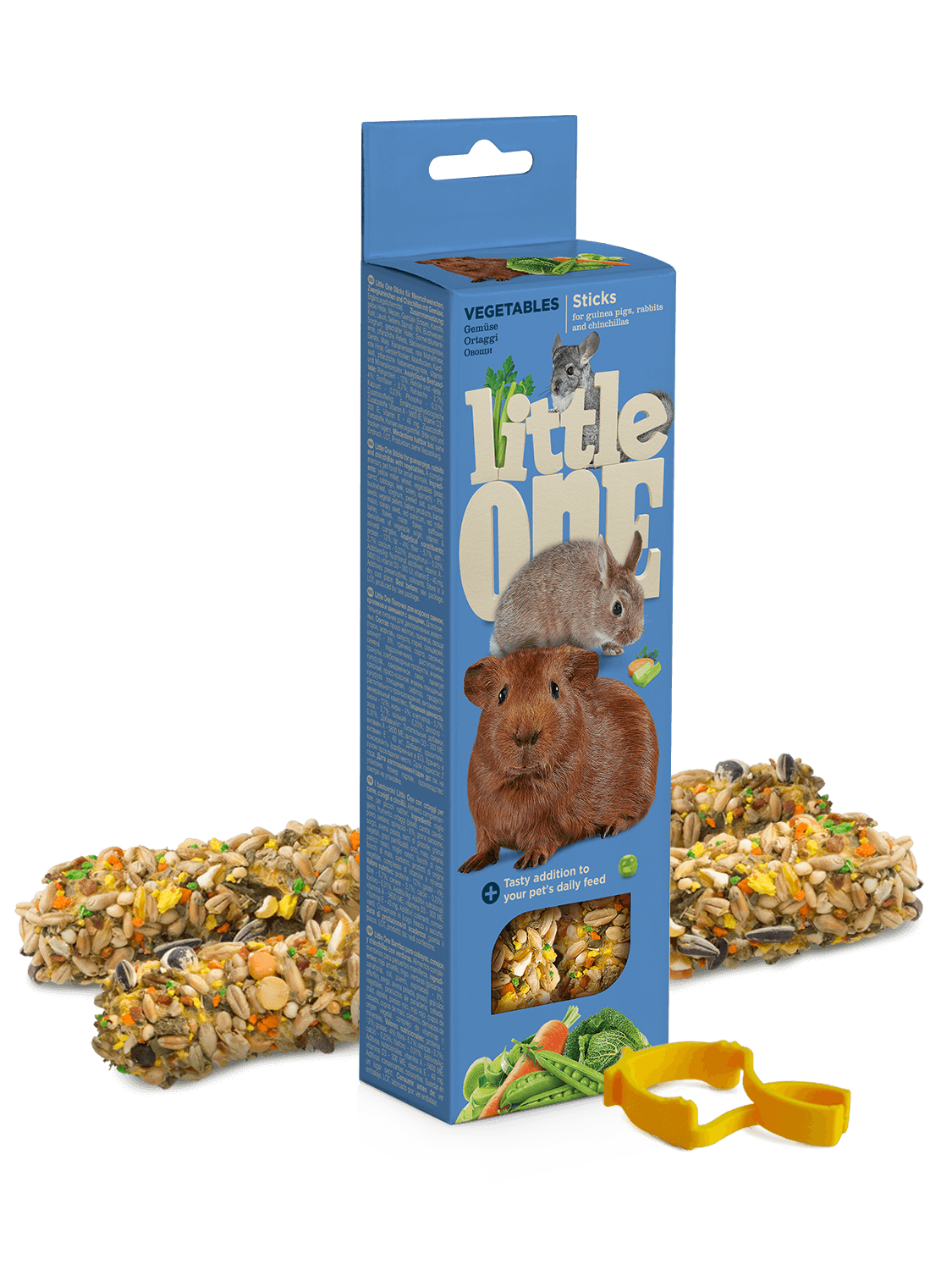 Палочки Little One для Морских Свинок, Кроликов и Шиншилл с Овощами (60г)х2шт