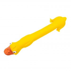 Игрушка Nunbell Утка долговязая 26см, латекс