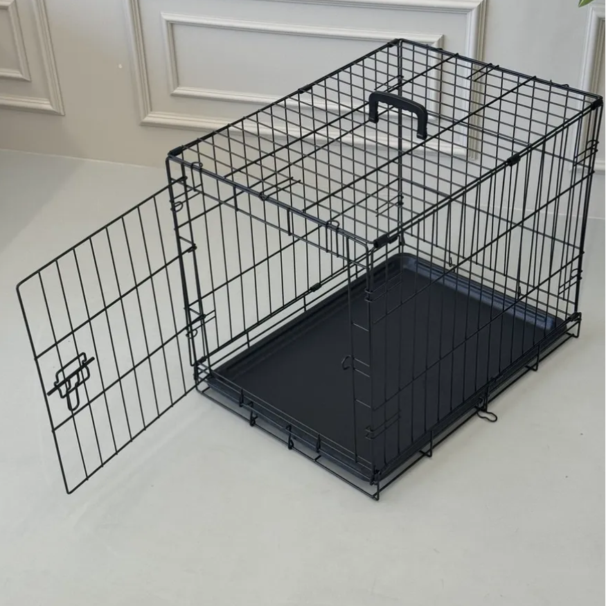 Клетка TopPet-2 (60x42,5x50) с Дверцей черная для животных