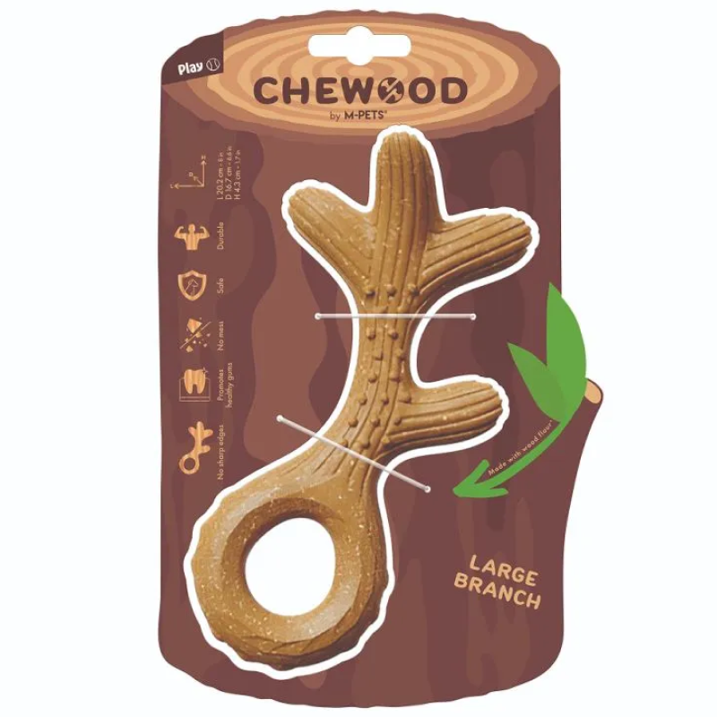 Игрушка M-pets CHEWOOD Ветка L, 20,2x16,7x4,3см для Собак