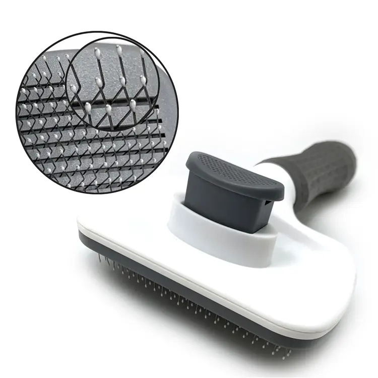 Пуходерка TopPet c самоочисткой, 105х55мм