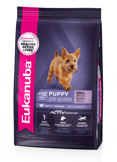Eukanuba для Щенков Мелких пород 800г