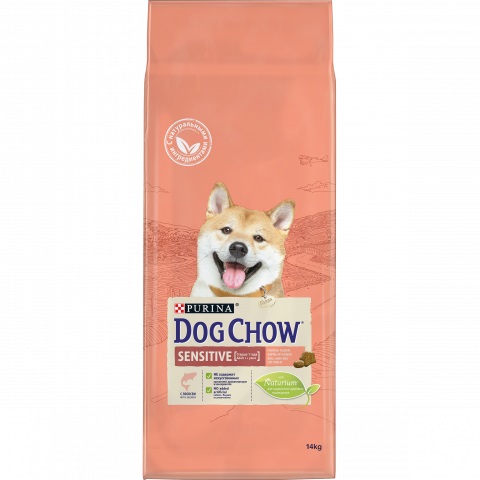 Dog Chow Взрослые 14кг Лосось