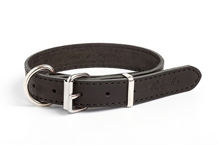 Ошейник Gripalle Дакс 25мм*32-42 Черный