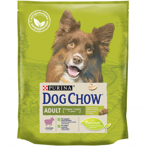 Dog Chow Взрослые 800г Ягненок