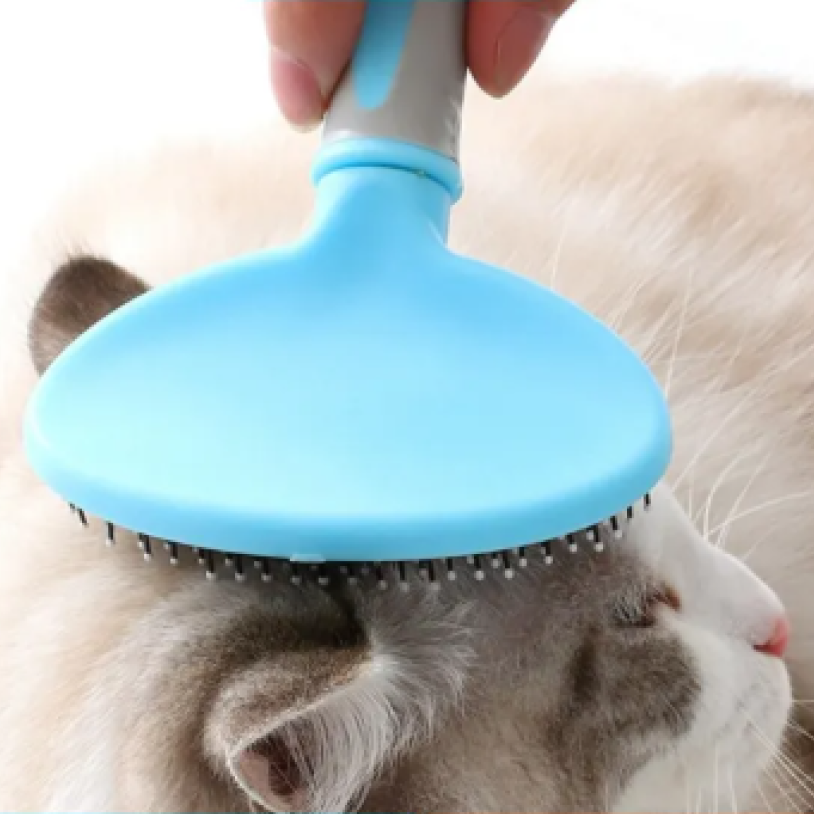 Пуходерка TopPet LUX 2 с каплей овальная 9х5,5 см