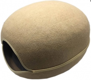 Лежанка TopPet Домик большой, 50x45x30см, войлок