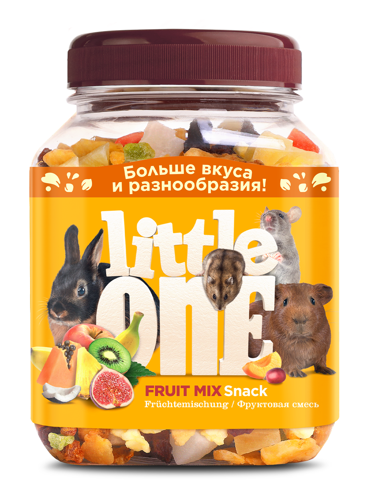 Лакомство Little One Фруктовая Смесь для Грызунов