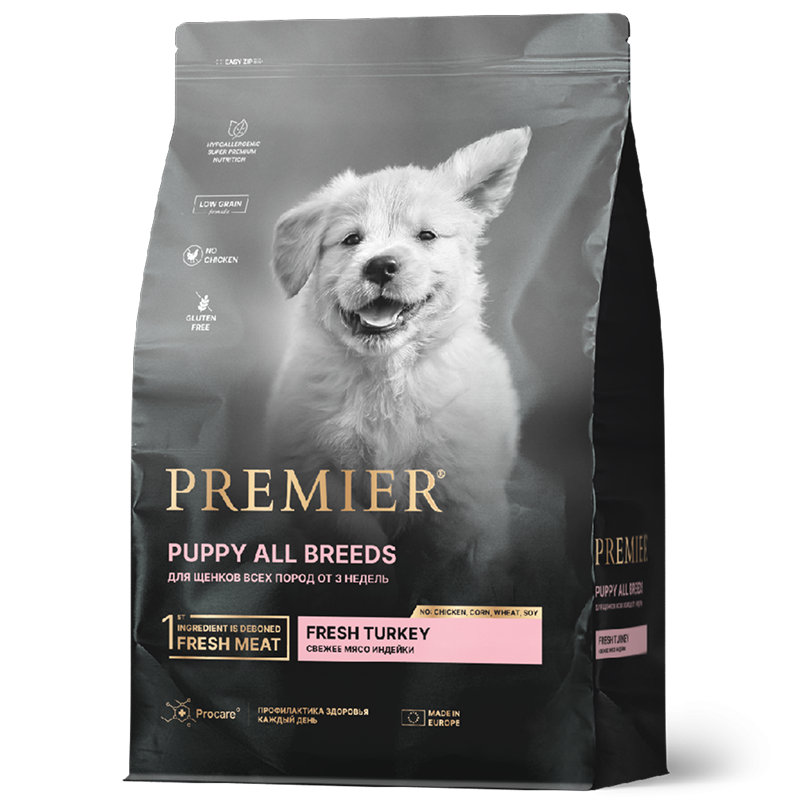 Premier Puppy Turkey 10кг