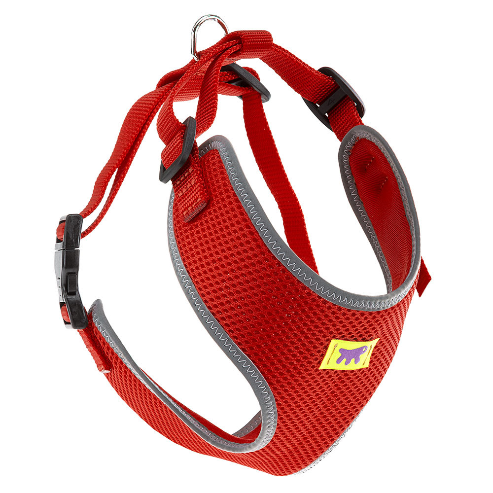 Шлейка Ferplast Nikita M 15мм*38-55см нейлон красная