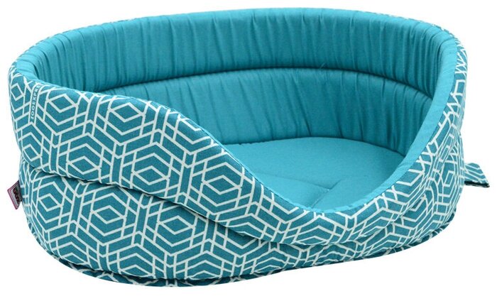 Лежанка ЗЭ №6 68х52х19см Бязь+Плюш