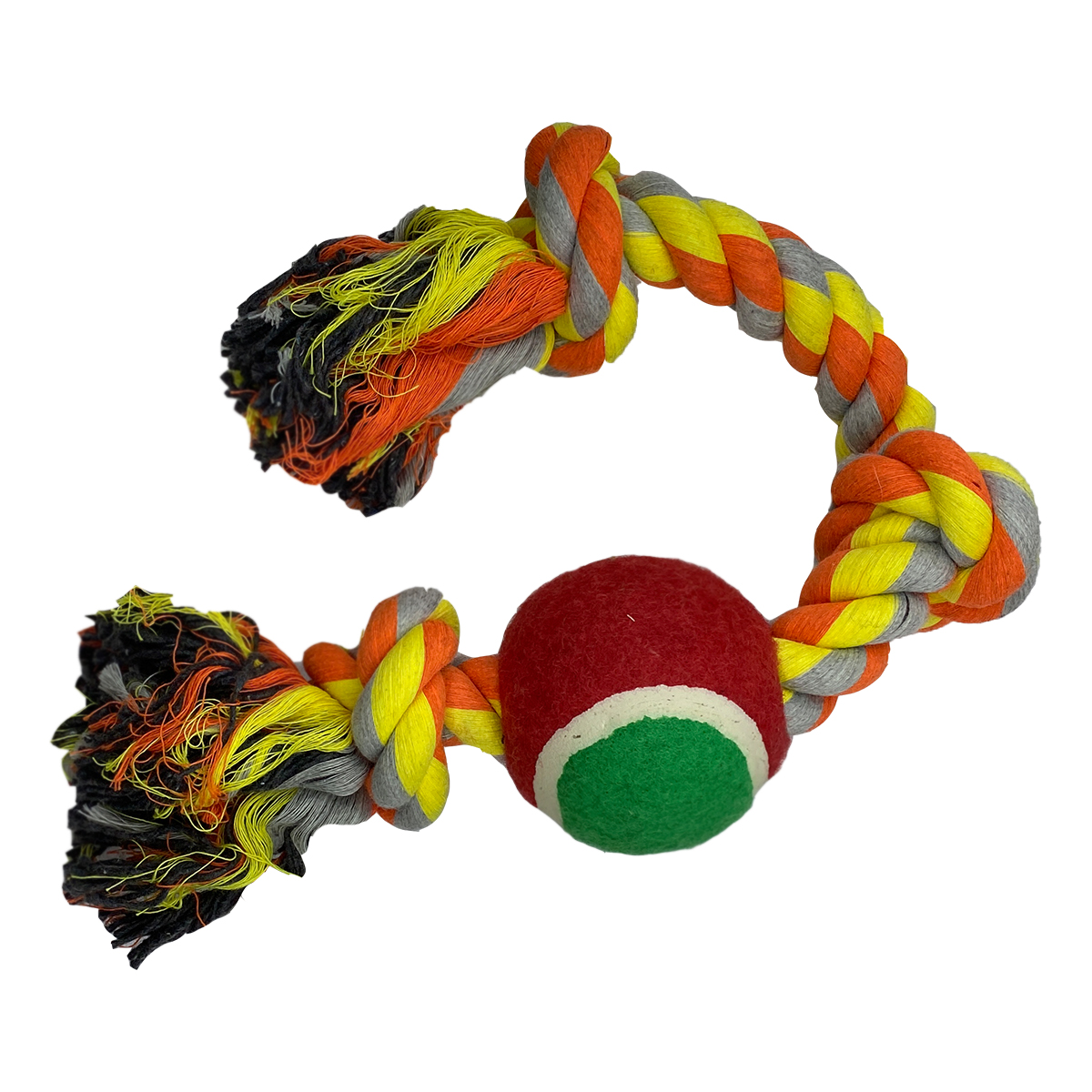 Веревка Nunbell 3 узла с мячом 40см, d2,2см