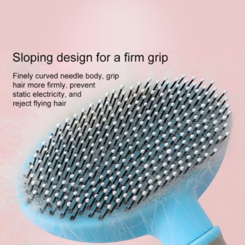 Пуходерка TopPet LUX 2 с каплей овальная 9х5,5 см