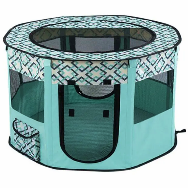 Вольер тент TopPet самораскладывающийся, круглый, большой 88х60см