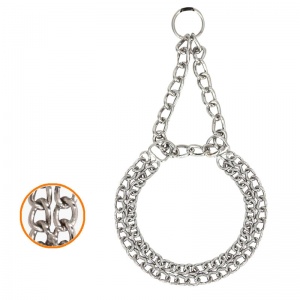 Ошейник Металл Triol SHF2550 удавка 2-рядная 2,5мм*50см