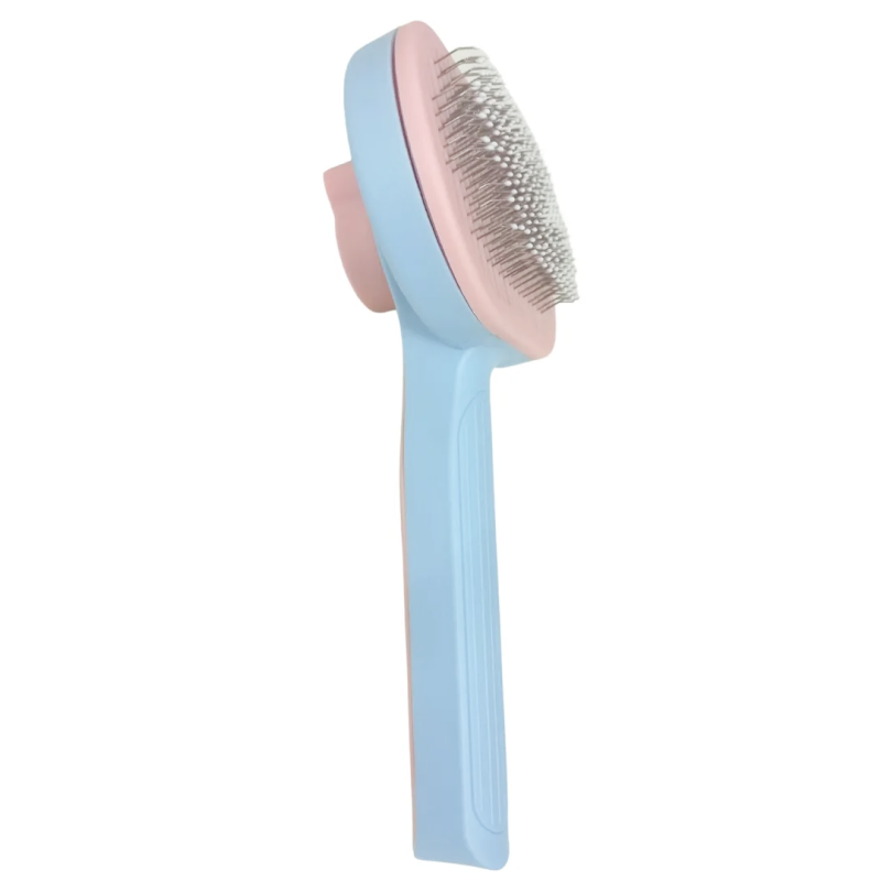 Пуходерка TopPet Kitty с самоочисткой, овальная 10 см