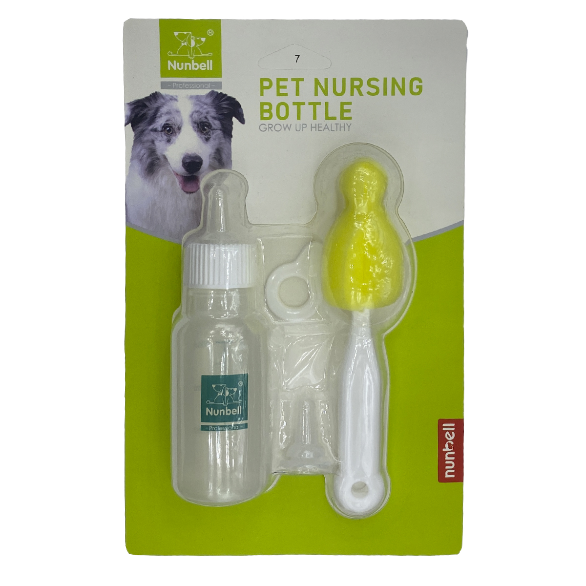 Набор для кормления Котят и Щенков Nunbell 60мл с соской и ершиком
