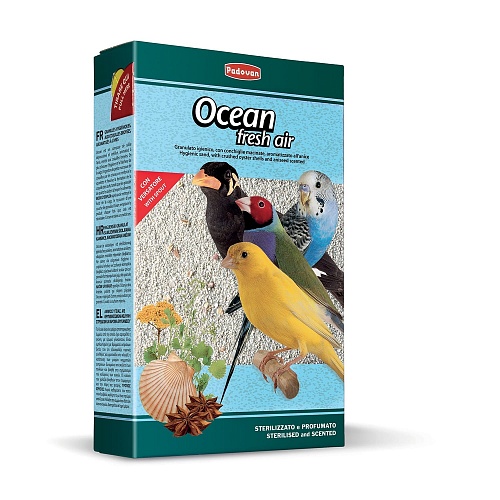 Наполнитель Padovan Ocean Fresh Air био-песок для Птиц 1кг