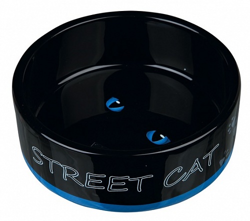Миска керамическая Пижон Street Cat, 300 мл