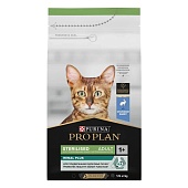Сухой корм PRO PLAN Optirenal для стерилизованных кошек, с кроликом, 1,5 кг