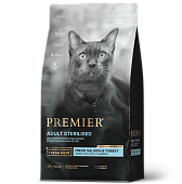 Premier Cat Sterilised Salmon&Turkey 2кг