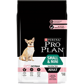Сухой корм PRO PLAN для собак при чувствительной коже для мелких пород, с лососем, 7 кг