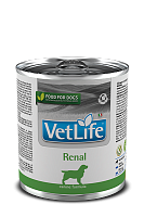 консерва Farmina Vet Life Dog Renal при заболеваниях мочевыводящих путей 300г
