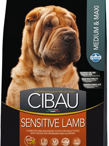 Cibau Sensitive Lamb Medium & Maxi 2,5кг