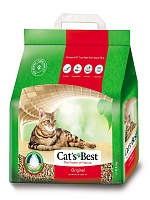 Cat's Best Original  5л 2,1кг Древесный Комкующийся для Кошек