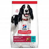 Hill's SP для Собак Средних Пород 12кг с Тунцом