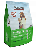 Karmy для Кошек стерилайзд Индейка 1,5кг