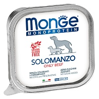 консерва Monge Dog Monoprotein Solo паштет из Говядины 150г