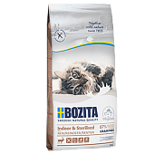Bozita Indoor&Sterilized Grain Free Reindeer для Стерилизованных Кошек, Беззерновой с Оленем 400г