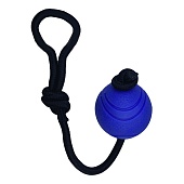 Игрушка Nunbell Мяч литой 6 см, на веревке с узлом, M