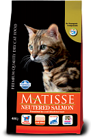 MATISSE Neutered Salmon&Tuna для Кастрированных Котов и Стерилизованных Кошек, 1,5кг