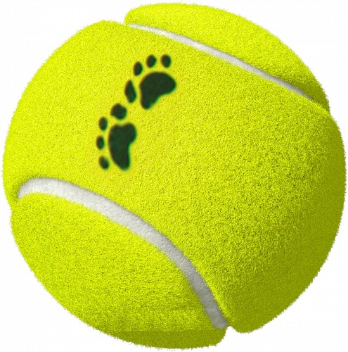 Игрушка Nunbell Мяч теннисный 6,5см